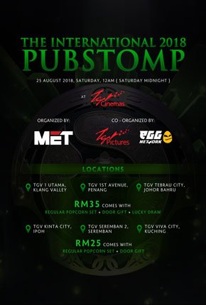 THE INTERNATIONAL PUBSTOMP 2018